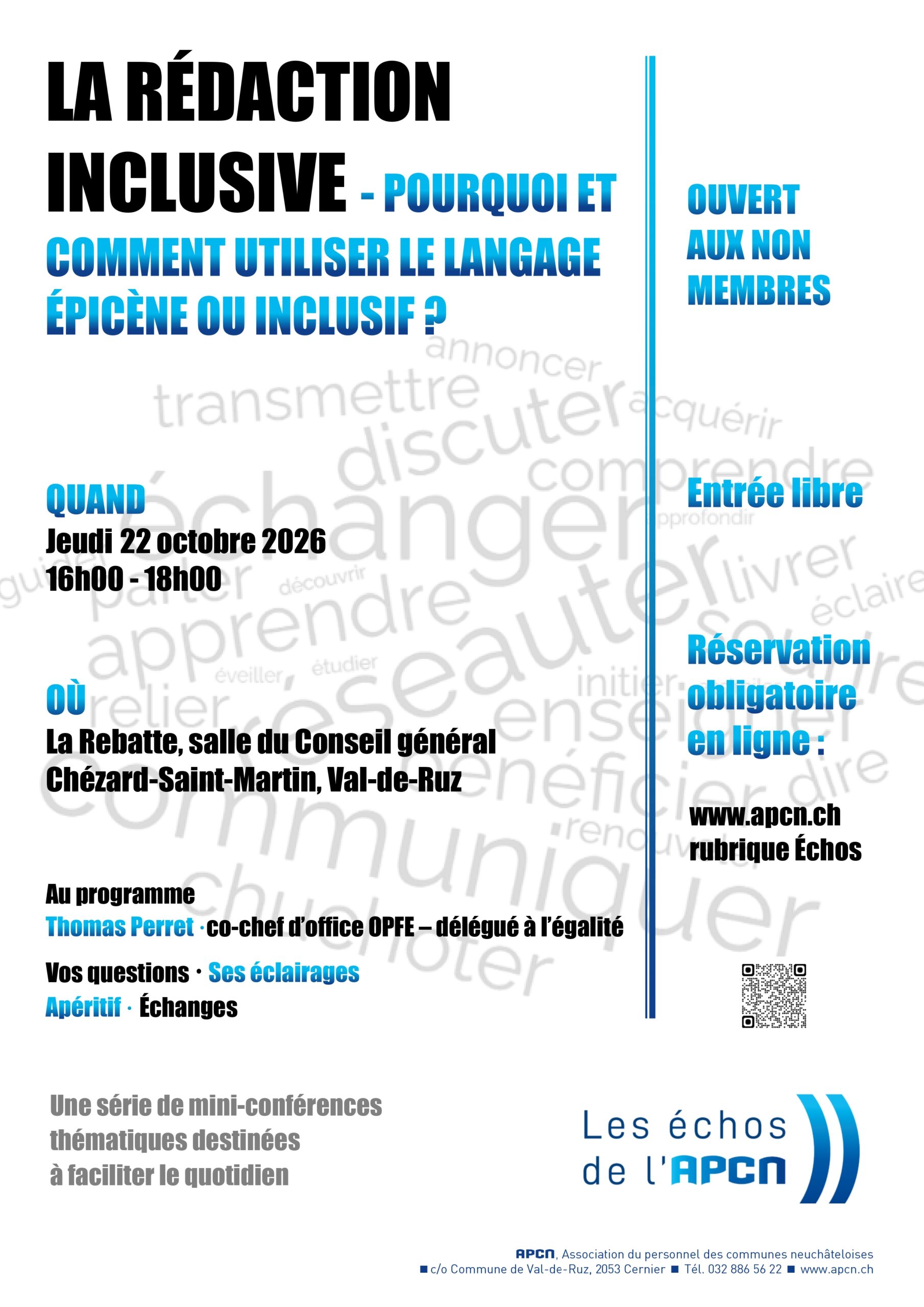 Échos de l'APCN - 2026 - flyer-jpg